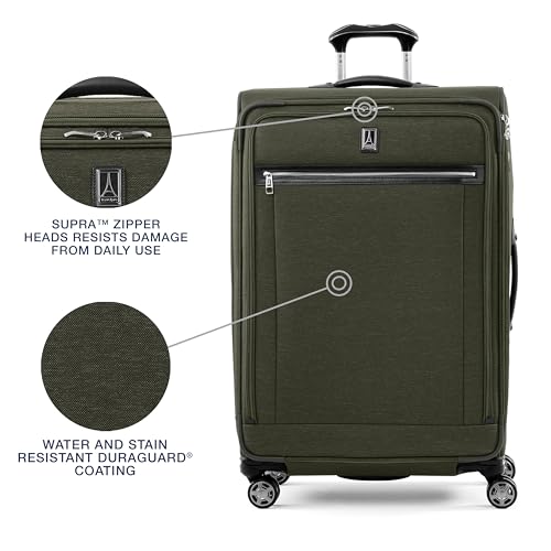 Platinum Elite Checked Luggage Spinner
