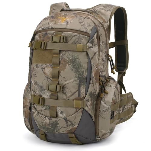 40LCamo Hunting Backpack for Bow Rifle Gun