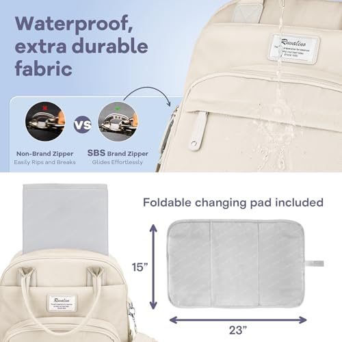 Baby Diaper Bag Backpack with Changing Pad