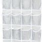 24 Pockets Large Clear Over the Door Shoe Organizer