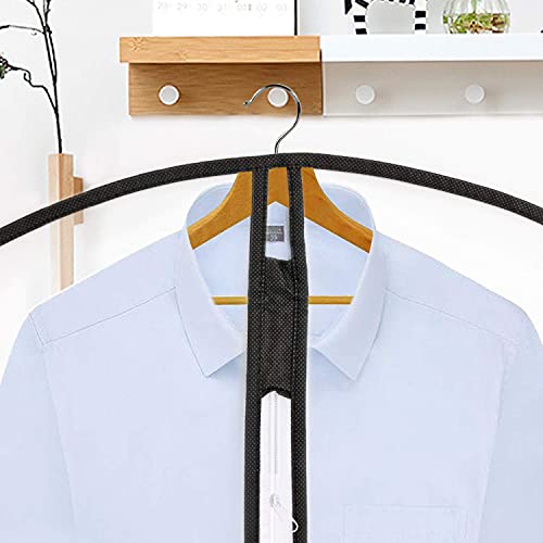 12 Pack Breathable Clothes Covers with Zip