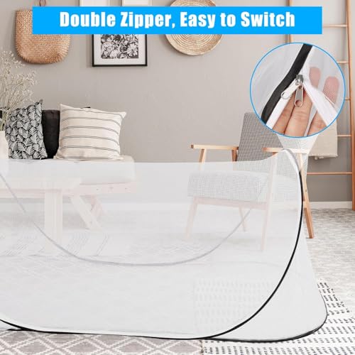 2 Pcs 78*31*23 Inch Large Pop Up Mosquito Net