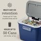 Classic Series Insulated Portable Rolling Cooler with Wheels
