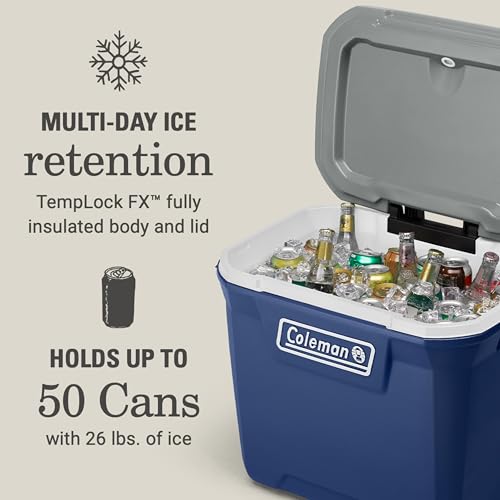 Classic Series Insulated Portable Rolling Cooler with Wheels