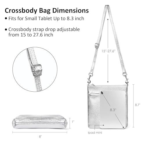 Genuine Leather Small Crossbody Bags for Women Travel Leather Purse
