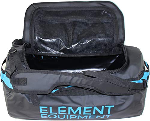 Trailhead Duffel Bag Shoulder Straps Waterproof Black