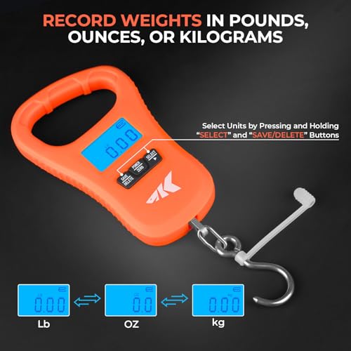 ToughTide USB Charging Fishing Scale