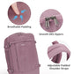 17'' Travel Backpack Airlines Approved Personal Item Carry On Bag Pink