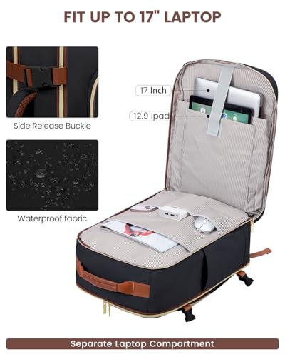 40L Travel Backpack for Women & Men