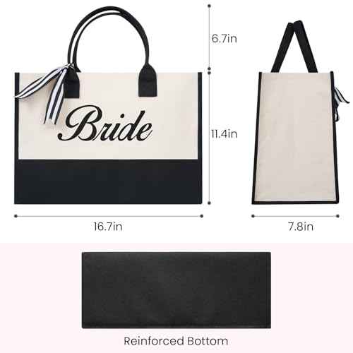Initial Tote Bag