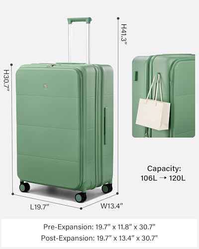 Expandable Large Checked Luggage