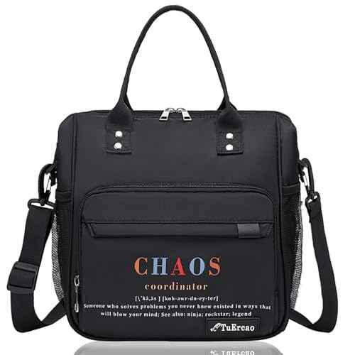 Chaos Coordinator Lunch Bag Cool Gifts for Coworkers Employee Appreciation Gifts Office Gifts Administrative Professional Day Gifts Useful Assistant Principal Boss Gifts for Women for Work