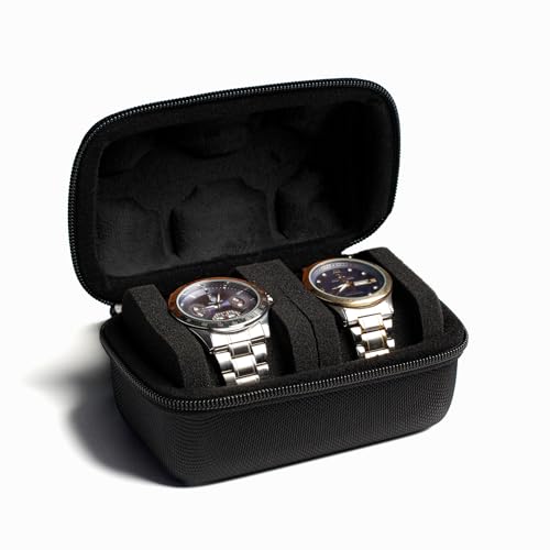 2 slot Hard Watch Travel Case