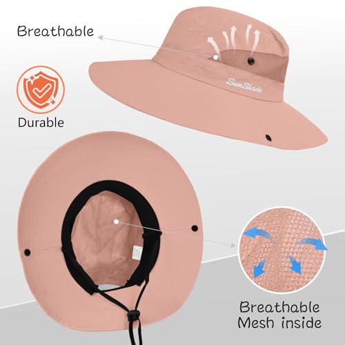 Women's Ponytail Safari Sun Hat