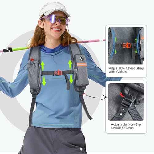 10L Hiking Backpack for Men Women Lightweight Foldable Small Daypack for Travel Camping Outdoor