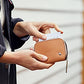 Folio Mini Leather Coin Wallet