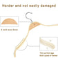 Slim Natural Wood Hangers with Extra Soft Non (10 Count)