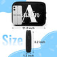 Custom Electronic Organizer Travel Case with Name Small Cable Storage Bag
