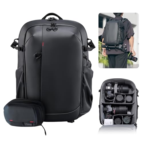 ULANZI BP09 Traker Camera Backpack • 22L • Versatile Camera Travel Bag • Quick Access • Well Organized Professional Photography Storage • Shoulder Backpack • for Sony