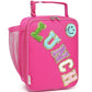Lunch box Insulated Soft Bag Mini Cooler Back to School Thermal Meal Tote Kit With Buckle and Mesh Side Pocket for Girls