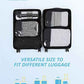 6 Set Compression Packing Cubes for Travel (6 Count)