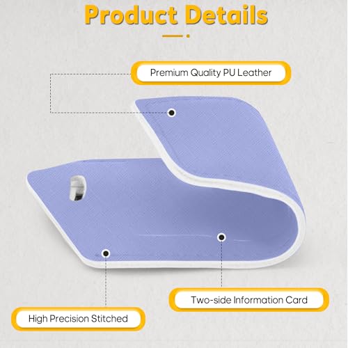 2 Pack Luggage Tags for Suitcases Airplane Travel Essentials (2 Count)