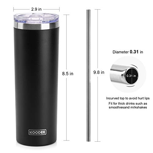 Tumbler with Lid and Straw