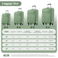 4 Piece Expandable Luggage Set (4 Count)