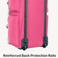 33 inch Jumbo Size 8 Pockets Wheeled Rolling Duffel Bag Water Resistant Luggage Lightweight Travel Suitcase with Retractable Handle