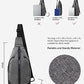 Medium Crossbody Sling Backpack Anti Theft Backpack for Traveling Chest Shoulder Bag