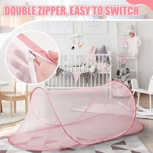 2 Pcs Mosquito Netting for Camping Bed 78 * 31 * 22 Inch (2 Count)