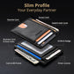 Slim Minimalist Front Pocket RFID Blocking Leather Wallets for Men and Women