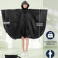 Waterproof Rain Poncho for Women Packable Hooded Raincoat with Pocket