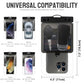 Universal Waterproof Phone Pouch [Double Space] IPX8 Dry Bag with Lanyard for iPhone 16 15 14 13 12 Pro Max XS XR X Galaxy S25 S24 S23 Ultra