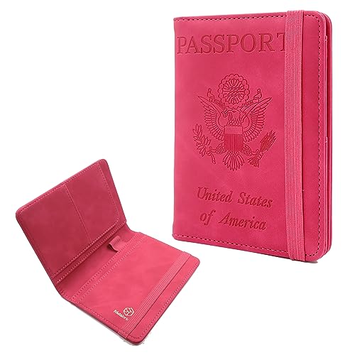 Premium Leather Passport Holder Covers Case
