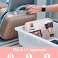 Clear Toiletry Bag 2 (2 Count)