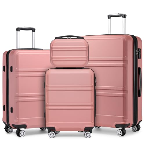 4 Piece Luggage Sets Expandable (4 Count)