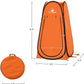 Wakeman Pop Up Changing Tent, 3.3 x 3.3 x 6.2ft, Camping Shower Tent for Portable Toilet Stall or Dressing Room with Carry Bag for Camping, Beach, or Tailgate, Polyester