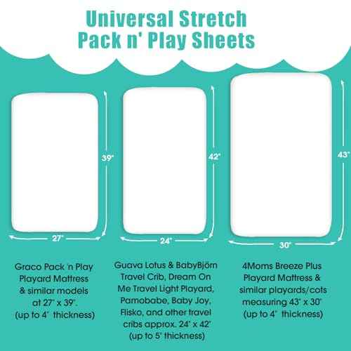 Pack n Play Sheets (2 Count)