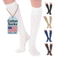 Cotton Knee High Compression Socks 20