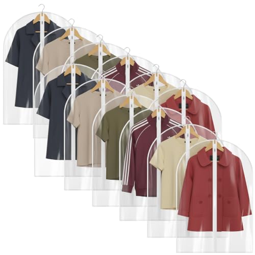 All Clear Garment Bags for Travel (12 Count)