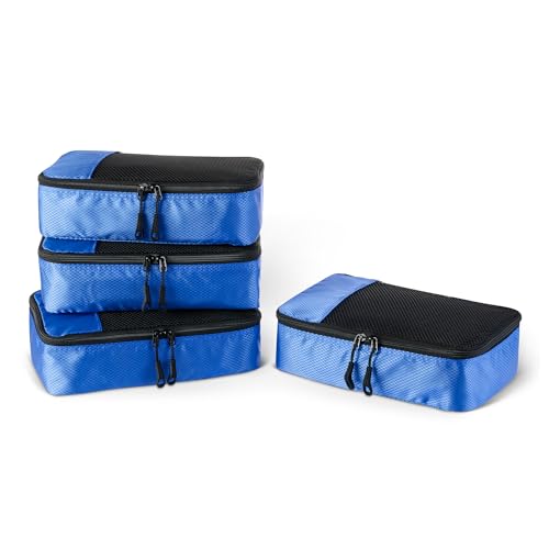 4 Piece Packing Cubes Travel Accessories Set (4 Count)