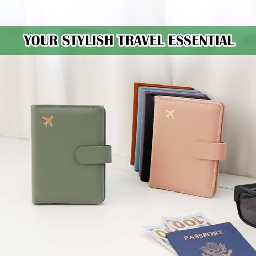 Premium Leather Passport Holder Covers Case