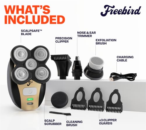 FlexSeries Electric Head & Body Hair Shaver