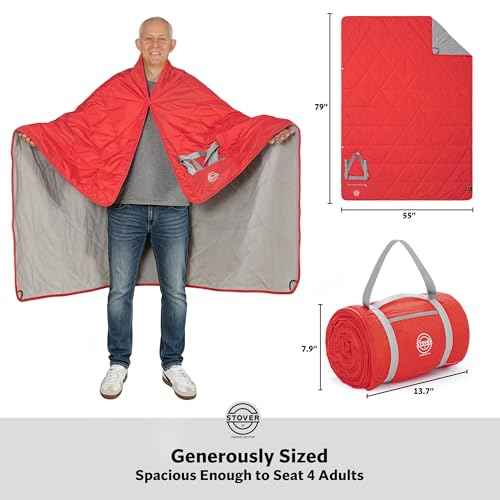 Large Waterproof Outdoor Stadium Blanket