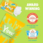 Yipes! Kids Face and Hand Wipes (24 Count)