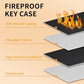 Portable Zippered Key Organizer
