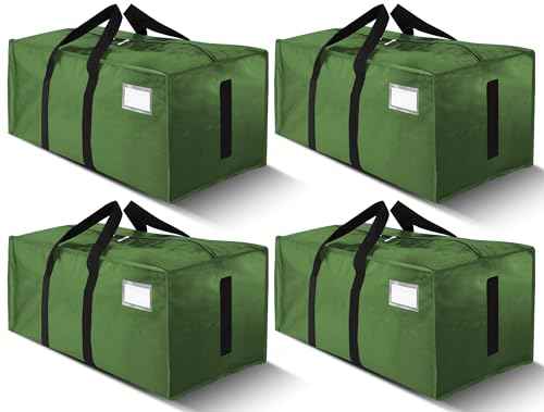 Supports 200lbs Heavy Duty Moving Bags (4 Count)