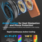 25W 3 in 1 Wireless Charging Station for Qi2.2 Magsafe Charger for Apple