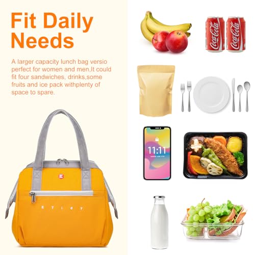 Large Capacity Reusable Lunch Bag